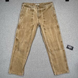 Madewell Pants Mens 34x32 (34x30) Relaxed Straight Utility Carpenter Faded Work